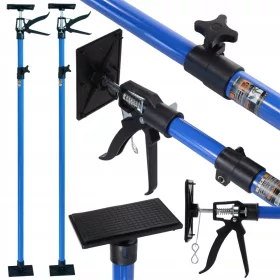 PODPORA ZA STROPNO DVIGALO ČRNE BARVE 2 KOSA