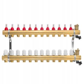 12-krožni razdelilnik za talno gretje