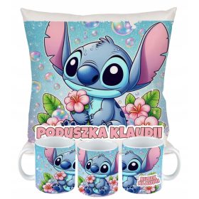   Lilo in Stich Ohana Disney komplet blazine in skodelica za darilo z imenom