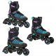 Role Cande Black/Mint/Violet 3v1 RAVEN, velikosti 31-35