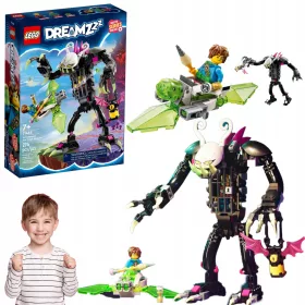   LEGO NOČNE MORE KLETKE KOSMARNI ZLOB V ZLOČINSKI KLETI 2V1 LETALO
