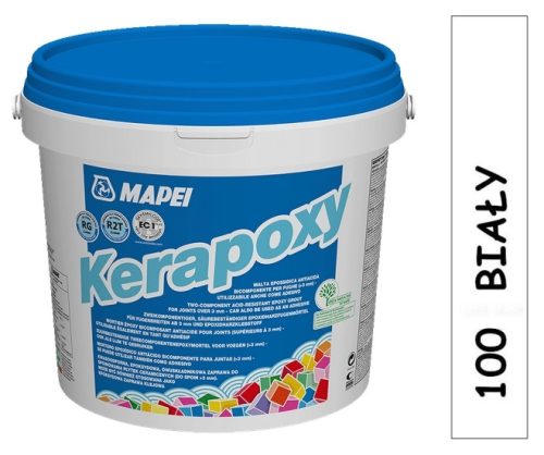 Bela epoksidna fugirna masa KERAPOXY 100 2 kg