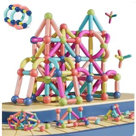   Veliki magnetni konstrukcijski set 128 kosov + potovalna škatla