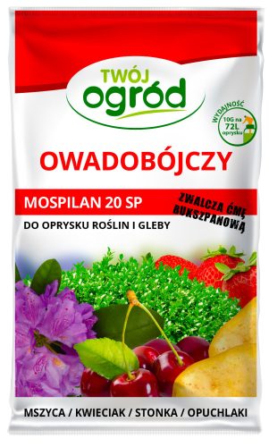Mospilan 20SP - 10g insekticid za lesne črve, molje in listne uši