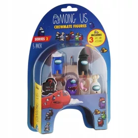 Among Us S2 Ekipa 5 figur + 3 dodatki B