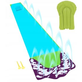 Vodna drča za otroke s fontano in desko 480 cm