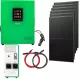  Solarni komplet Green Boost 3000 2760 W | 6 × 460 W popolnoma črne barve | Ogrevanje vode