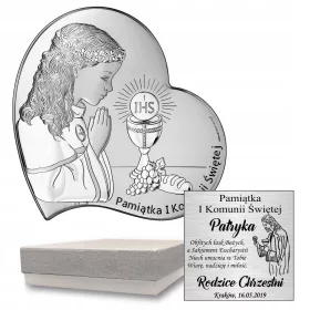  SREBRNE SLIKE SPOMINKI NA PRVO SV. OBHAJILO