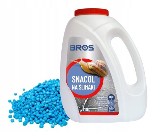 Granulat za polže Snacol 3GB 1kg steklenica