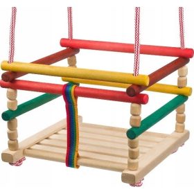   Vrtna gugalnica za otroke Huśtawki.eu sedež 33 x 20 x 33 cm