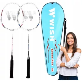 WISH Steeltec 9K Badminton Set za 2 osebi