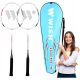 WISH Steeltec 9K Badminton Set za 2 osebi