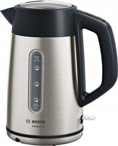 Bosch TWK4P440 grelnik vode 2400 W 1,7 l srebrno/siv