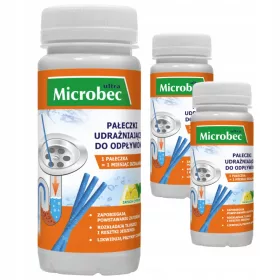   Pačke za odmaševanje odtokov Microbec Ultra (12 kosov) x 3 opakovanja