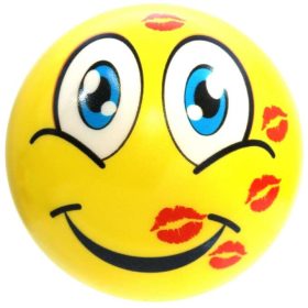 Gumijasta žoga za meč z večbarvnimi vzorci