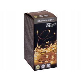   Koopman Zunanja Girlanda 12 m, 120 micro LED, 230V - Toplo Bela Mikro Lučke za Božično Drevo