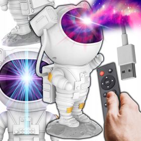 LED Projektor Zvezdnega Neba Astronavt za Otroke