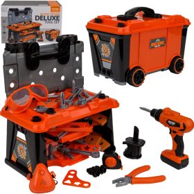   OTROŠKI KOMPLET ZA SAMOSTOJNO IGRANJE VELIKA DELAVNIŠKA SKRINJA ZA MAJSTRE