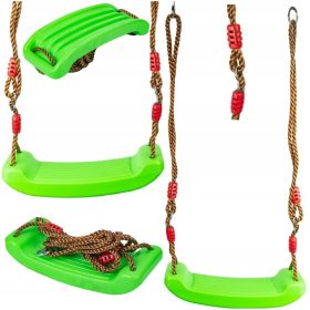   VRTEČA DESKA ZA OTROKE | Močno in udobno gugalnico za vrtno zabavo vaših otrok! Ta slovenski izdelek je izdelan iz kakovostnih materialov, ki zagotavljajo varnost in vzdržljivost. Deska je zelene barv