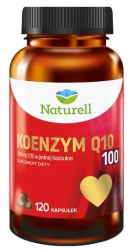 Naturell Koenzym Q10 100mg - 120 kapsul, visokokakovostni dodatek