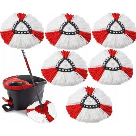   BUDMAR vrtljivi mop vložek ROTACIJSKI MOPS 100% MIKROVLAKNA 36 cm