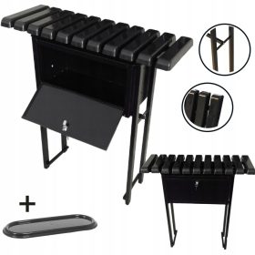 CMENTARSKA KLOP Z VELIKIM ZABOJEM 4 NOGE za pokopališče