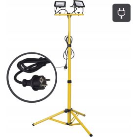 Halogenska Stojnica z 2x LED Reflektorjem 40W