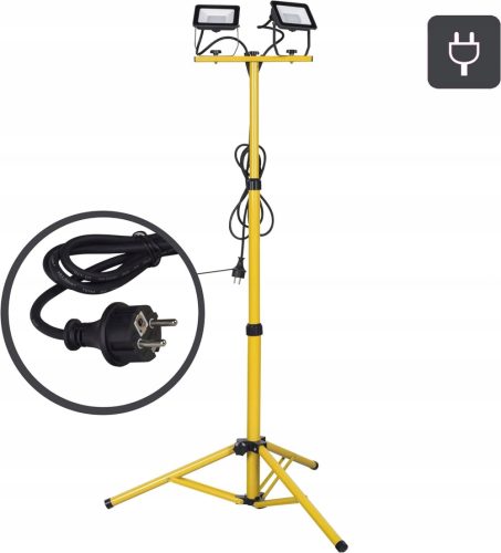 Halogenska Stojnica z 2x LED Reflektorjem 40W