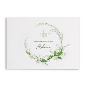 Spominska knjiga prvega svetega obhajila. z imenom