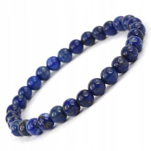 Zapestnica iz naravnega kamna LAPIS LAZULI (6mm / 18cm)