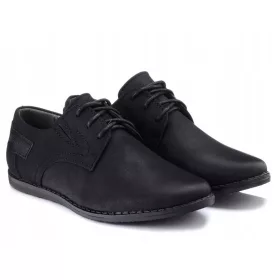   Otroški čevlji za posebne priložnosti Wojtyłko, črni, ekološko usnje, št.34