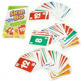 Družabna igra Skip.Bo Deluxe s kartami UNO Rummy