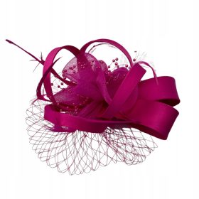 Elegantni fascinator glave FUKSIA Lolita Dodatki