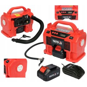 Kompresor na baterijo Yato YT-23247 18V 11 bar 21 l/min