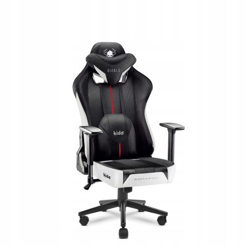 Pisalni stol Kido by Diablo X-Player 2.0 otroški pisalni stol, belo-črn