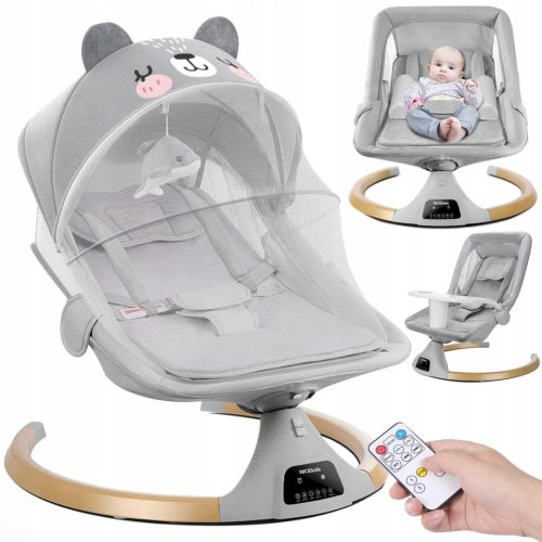 Bujanje za dojenčke NICEKIDS + daljinski upravljalnik Bluetooth