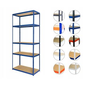 Kovinski skladiščni regal 213 x 100 x 50 cm