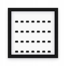 LEGO MINIFIGURNA RAZSTAVNA OGRAJA ZA 28 FIGUR