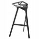 Stožec.design tabure črn 82 cm