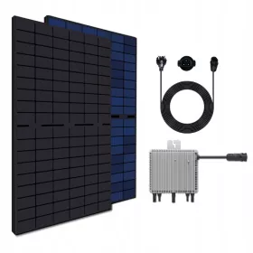    Celoten komplet balkonske elektrarne 860 W z inverterjem Deye WIFI 800 W