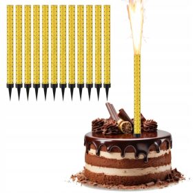   Fontana za torto "Zlata klasika" Godan, 18 cm, 12 kosov