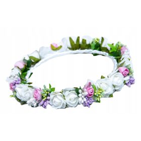 VENČEK ZA OBHAJILO IZ NARAVNIH CVETOV