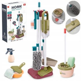    ČISTILNI SET ZA OTROKE VERTIKALNI SESALNIK BUCKET MOP PRIBOR XL