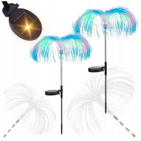  Itec Medusa vgradna solarna svetilka srebrna 74 cm 2 kos.