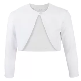 Belo obhajilno bolero za deklice, vel.158