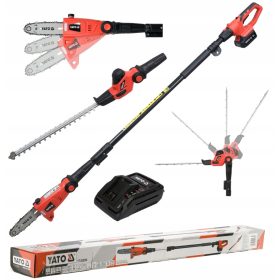   Baterijske električne škarje za živo mejo Yato YT-828390 18V 2Ah 2w1