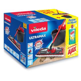 Vileda UltraMax vedro in ploščata krpa 35 cm