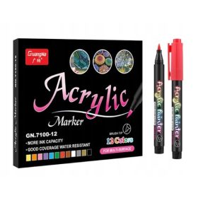 Markerji AKRILNI Markerji 12 kos
