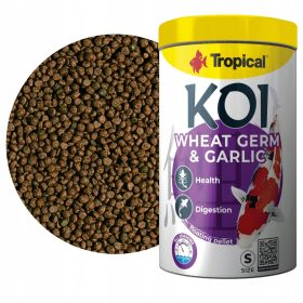 Hrana za tropske ribe z pšeničnimi kalčki in česnom 320g