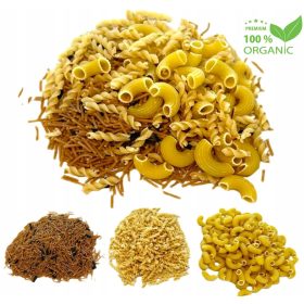    10KG TESTENINE ZA PSE PASTA SET MEŠANICA SUHA HRANA PASTA 5KG + 5KG